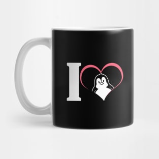 'I Love Penguins' Cute Penguin Seabird Gift Mug